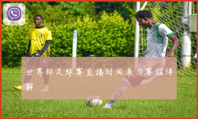 世界杯足球赛直播时间表与赛程详解